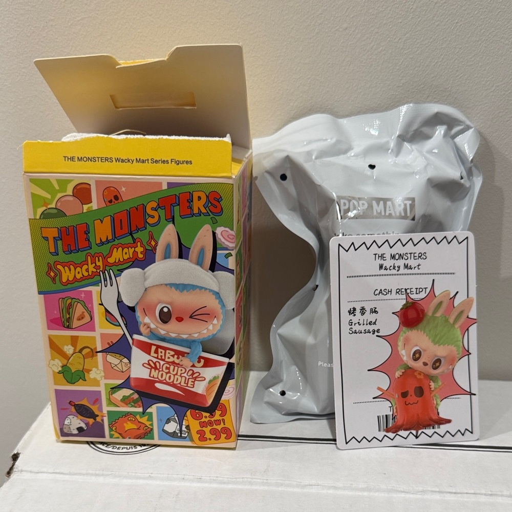 The Monsters Wacky Mart Figure - Pink and White